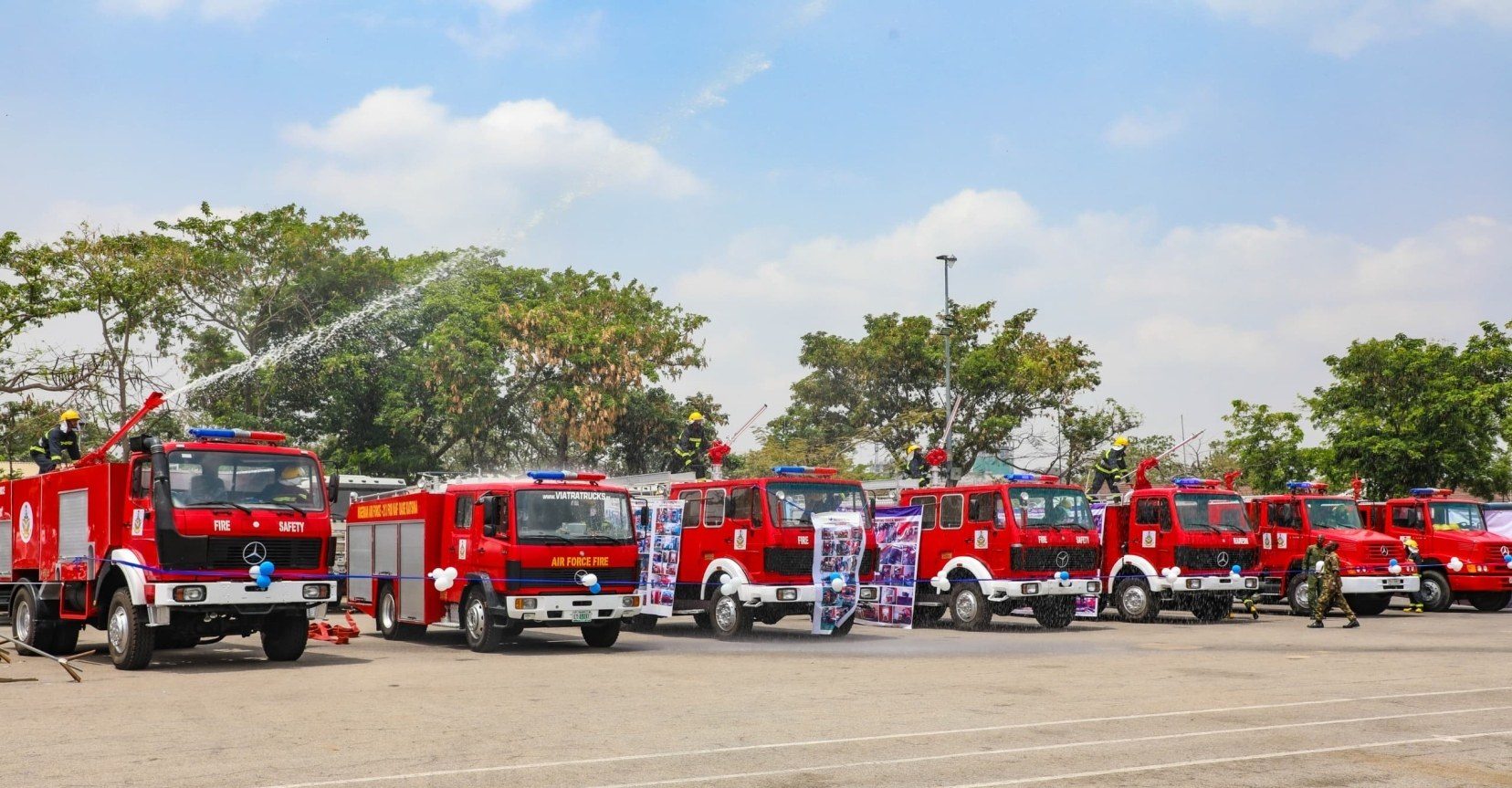 Afrodezt official fire service handover